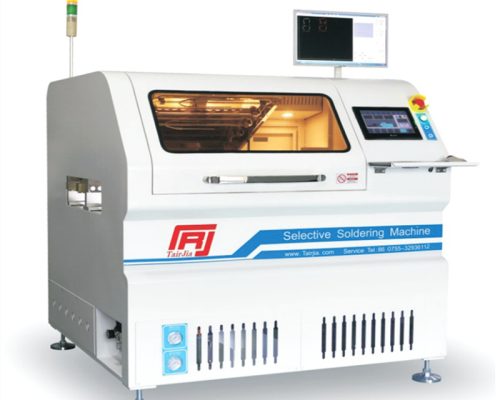 Integrated single cylinder selective soldering machine picture